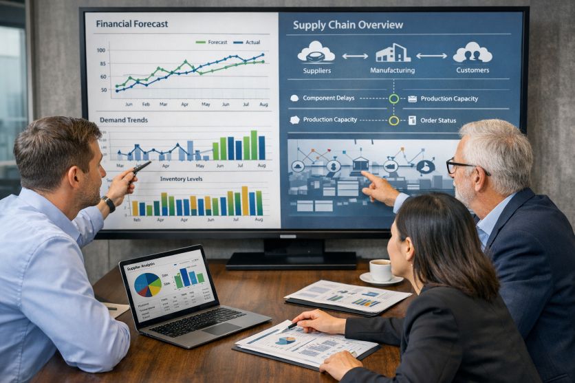 analyzing financial forecasts